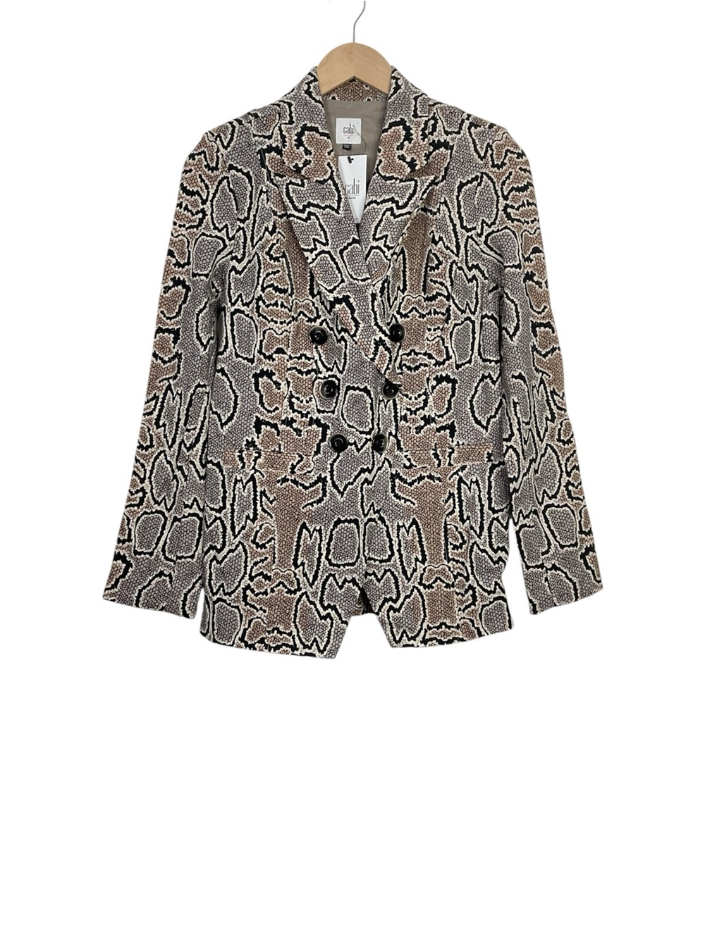 Cabi Python Blazer Jacket Size 4